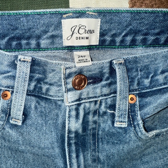 J.Crew Slouchy Boyfriend Jean 👖 24P Petite Reimagined Denim - Picture 7 of 10